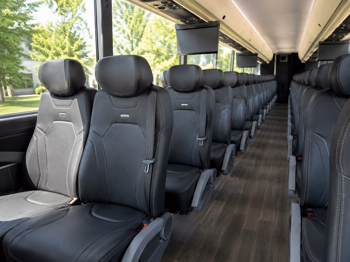 bridal party transportation from the getting ready suite to the ceremony venue and every stop in between