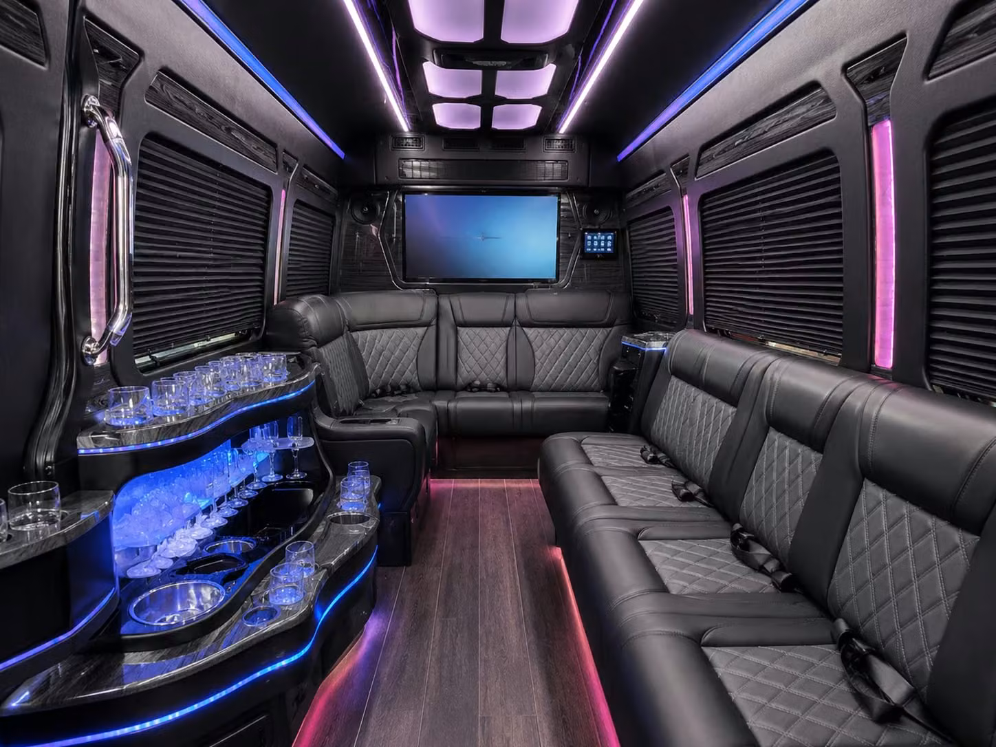bus rental options for wilmington trips