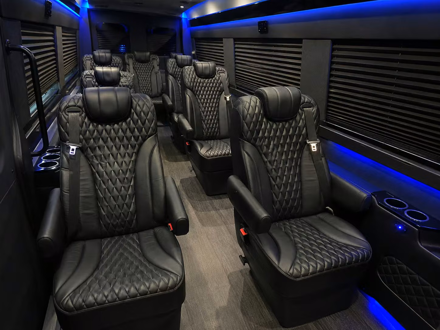 sprinter van with driver interior